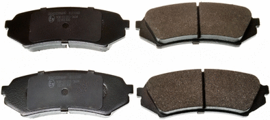 Kit de plaquettes de frein, frein à disque DENCKERMANN B111160