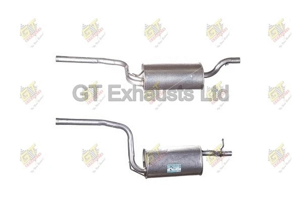 Silencieux central GT Exhausts GFE687