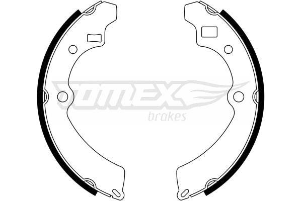 Jeu de mâchoires de frein TOMEX Brakes TX 23-32