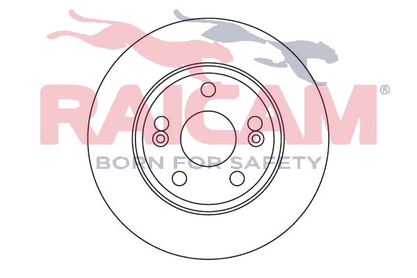Disque de frein RAICAM RD00681