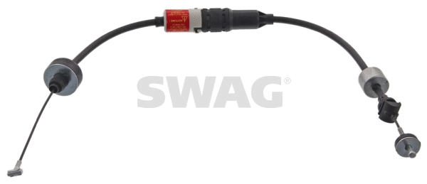 Tirette à câble, commande d'embrayage SWAG 32 92 6345