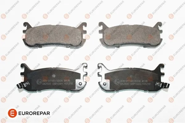 Kit de plaquettes de frein, frein à disque EUROREPAR 1639369880