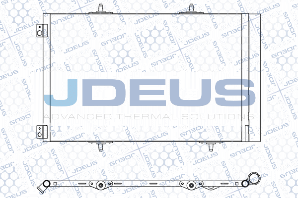 Condenseur, climatisation JDEUS M-7210350