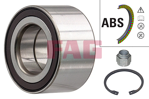 Kit de roulements de roue FAG 713 6507 00