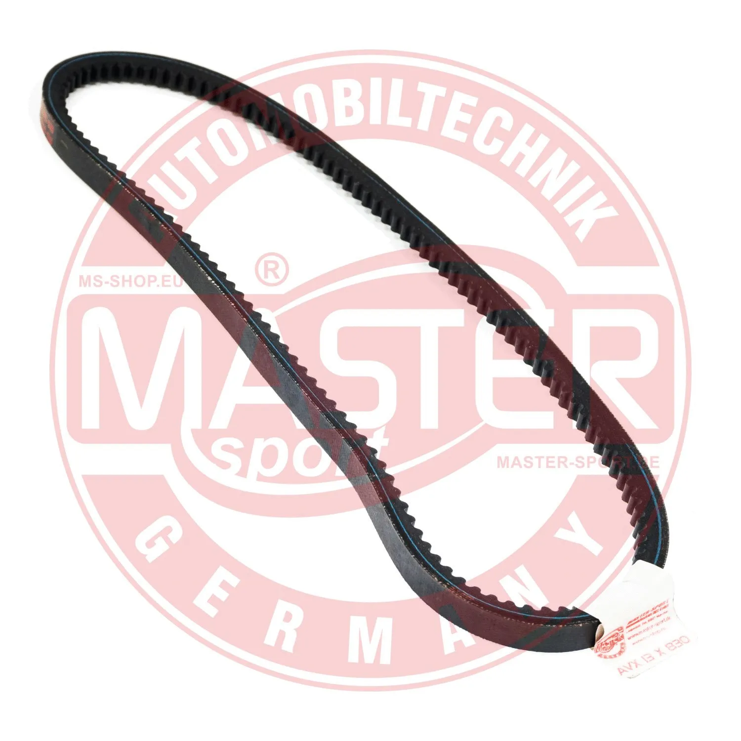 Courroie trapézoïdale MASTER-SPORT GERMANY AVX-13X830-PCS-MS
