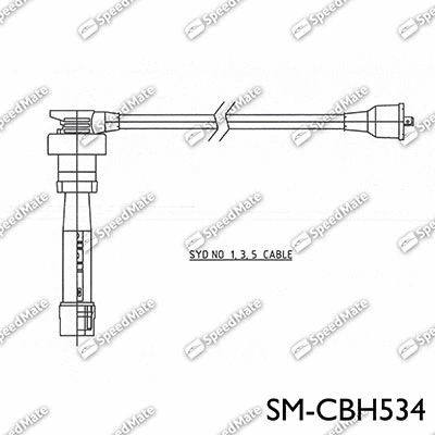 Kit de câbles d'allumage SpeedMate SM-CBH534
