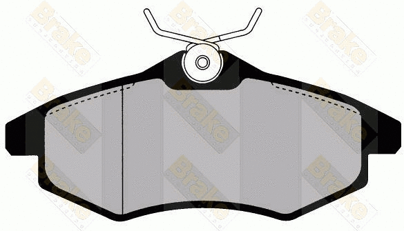 Kit de plaquettes de frein, frein à disque Brake ENGINEERING PA1418