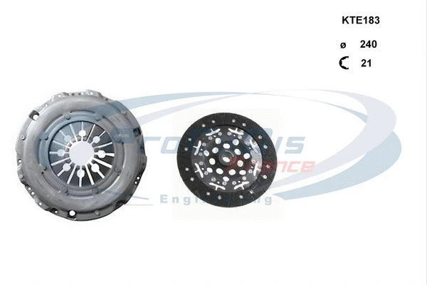 Kit d'embrayage PROCODIS FRANCE KTE183