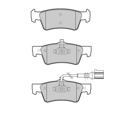 Kit de plaquettes de frein, frein à disque FREMAX FBP-1553