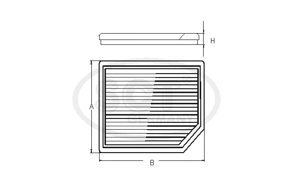 Filtre, air de l'habitacle SCT - MANNOL SAK 166/1