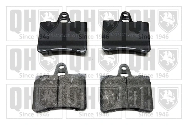 Kit de plaquettes de frein, frein à disque QUINTON HAZELL BP1276
