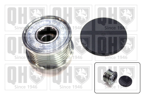 Poulie roue libre, alternateur QUINTON HAZELL QTR105