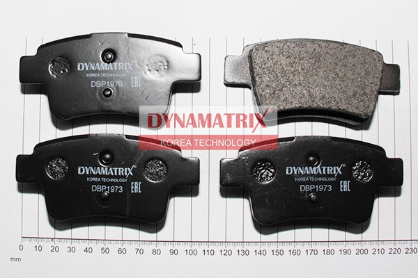Kit de plaquettes de frein, frein à disque DYNAMATRIX DBP1973