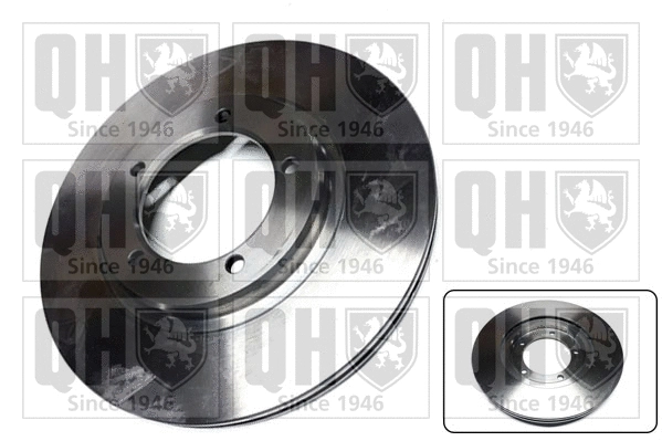 Disque de frein QUINTON HAZELL BDC3743
