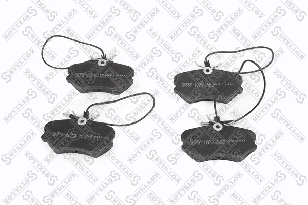 Kit de plaquettes de frein, frein à disque STELLOX 273 012-SX