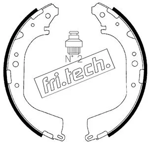 Jeu de mâchoires de frein fri.tech. 1067.179