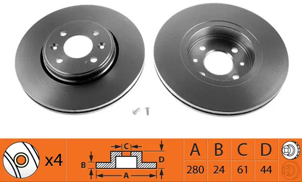 Disque de frein SB BR43109T