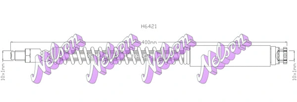 Flexible de frein KAWE H6421