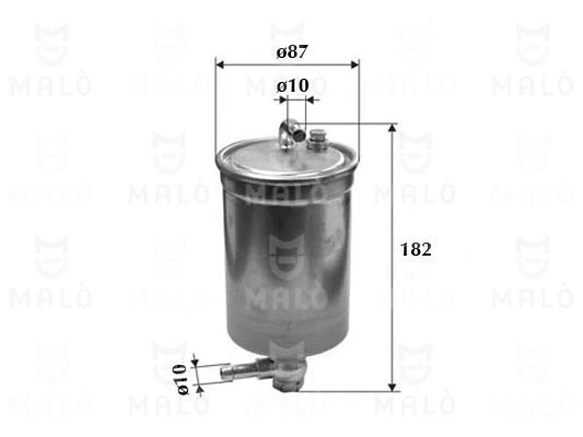 Filtre à carburant AKRON-MALÒ 1520165