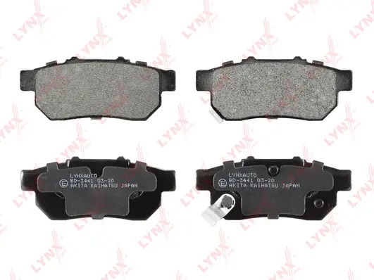 Kit de plaquettes de frein, frein à disque LYNXAUTO BD-3441