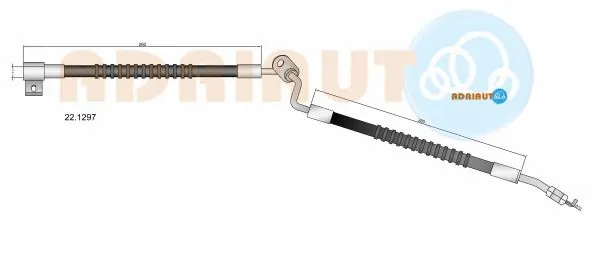 Flexible de frein ADRIAUTO 22.1297