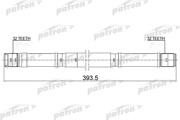 Arbre de transmission PATRON SR20LH