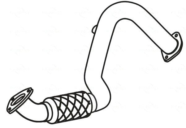 Tuyau d'échappement VEGAZ GmbH OR-458