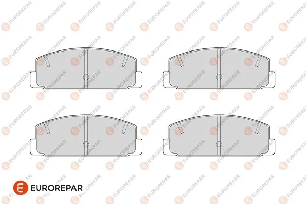 Kit de plaquettes de frein, frein à disque EUROREPAR 1686271680