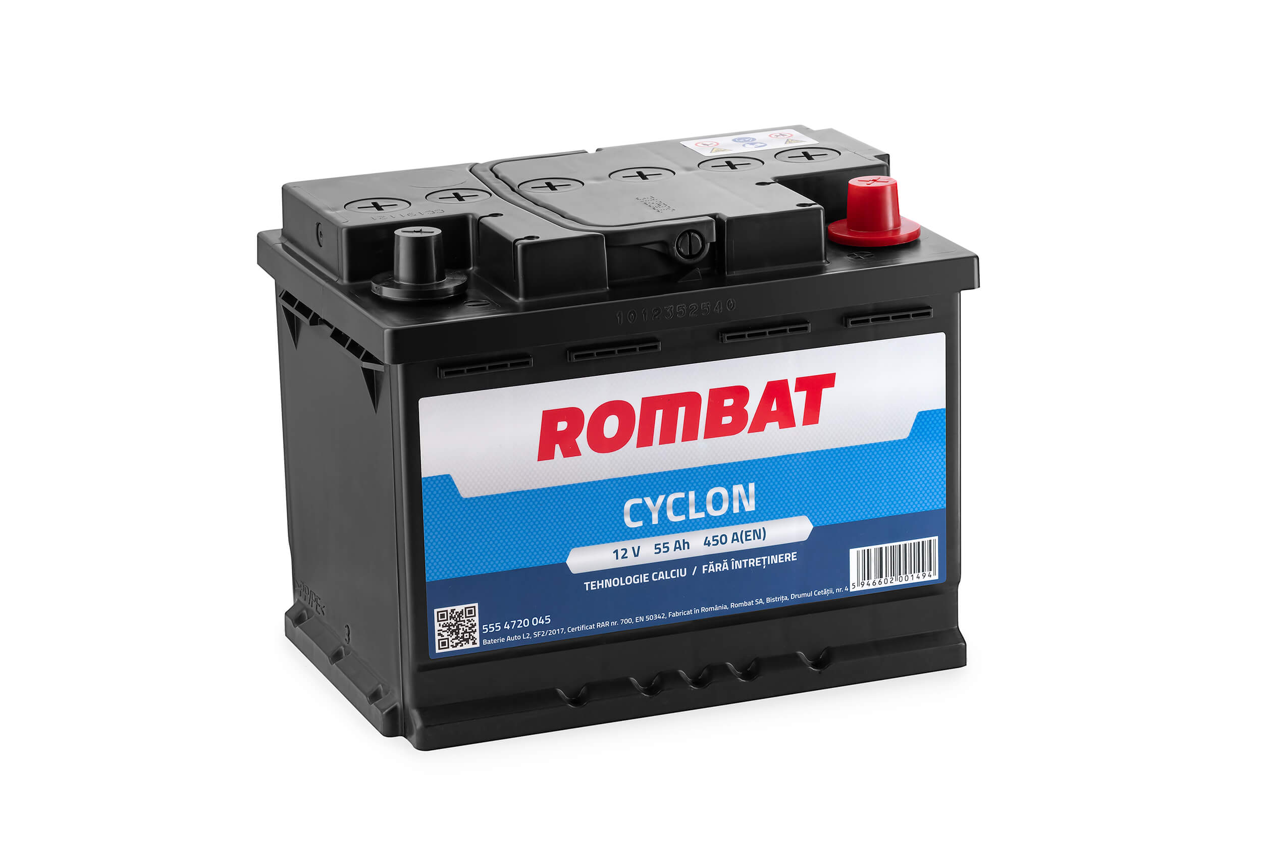 Batterie de démarrage ROMBAT 555 4720 045