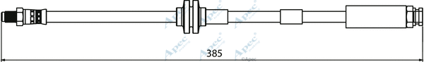 Flexible de frein APEC HOS3927
