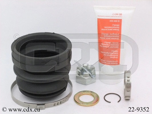 Jeu de joints-soufflets, arbre de commande CDX 22-9352