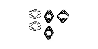 Kit d'assemblage, système d'échappement HJS 82 22 4616