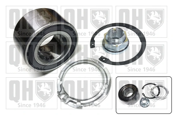 Kit de roulements de roue QUINTON HAZELL QWB1254