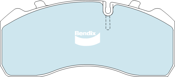 Kit de plaquettes de frein, frein à disque Bendix CVP036 PTHD