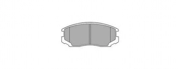 Kit de plaquettes de frein, frein à disque FREMAX FBP-1596