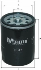 Filtre à huile MFILTER TF 47