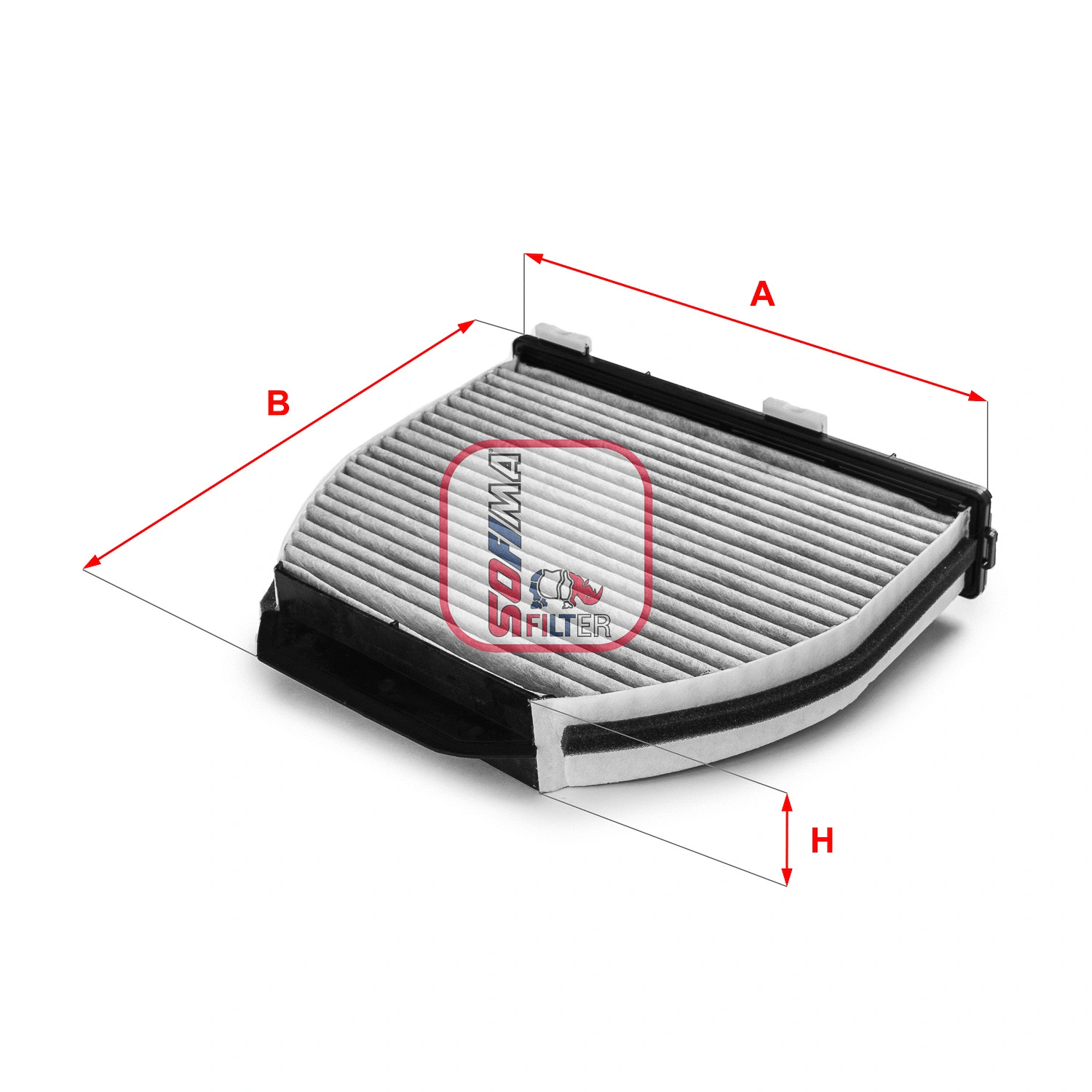 Filtre, air de l'habitacle SOFIMA S 4163 CA