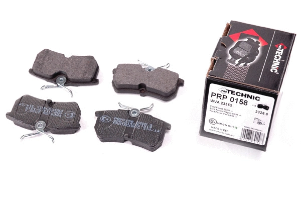 Kit de plaquettes de frein, frein à disque PROTECHNIC PRP0158