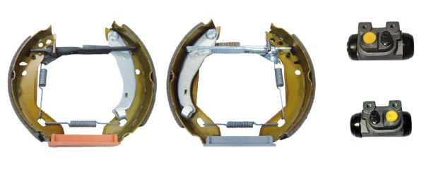 Jeu de mâchoires de frein TECDRIVE TKF0026