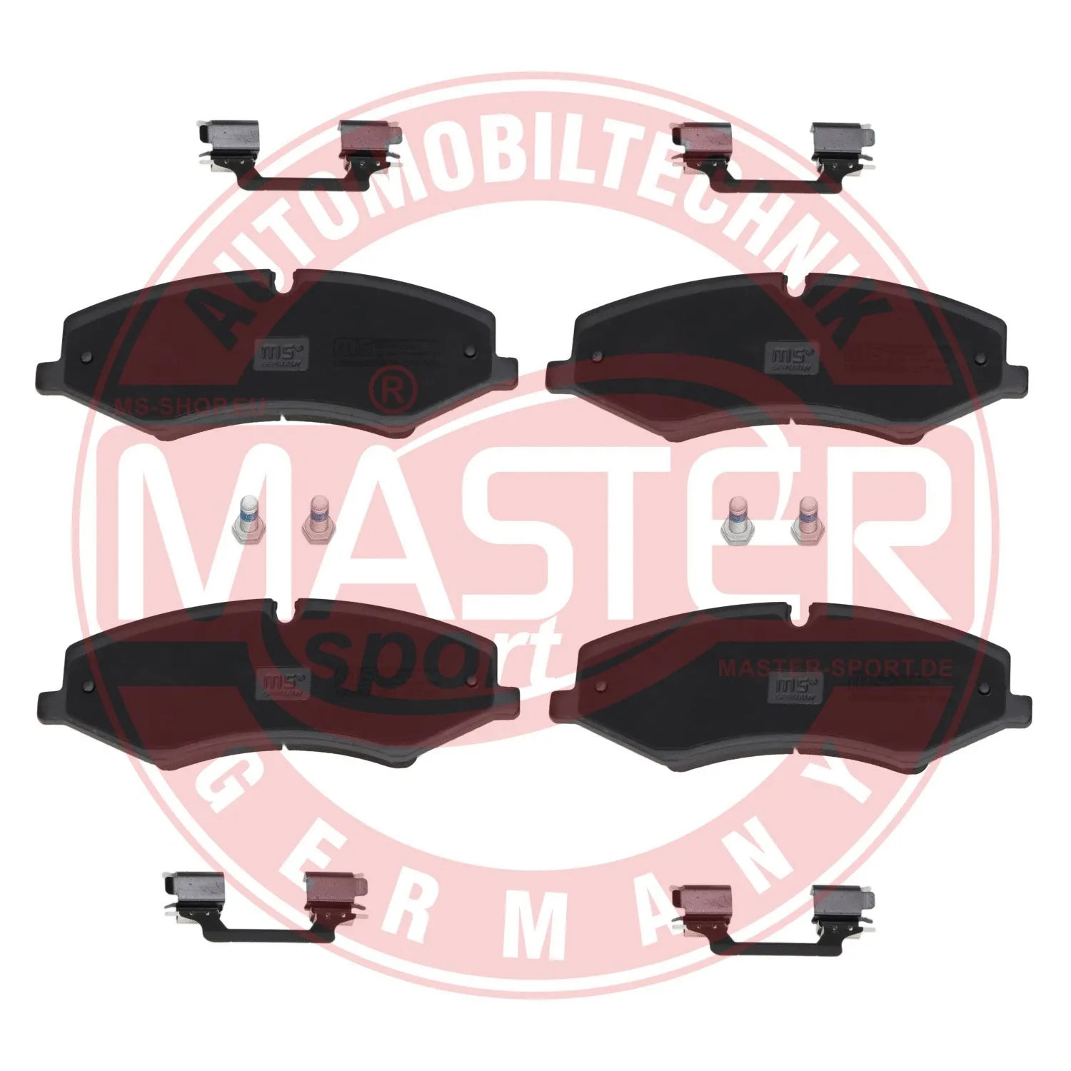 Kit de plaquettes de frein, frein à disque MASTER-SPORT GERMANY 13046027622N-SET-MS