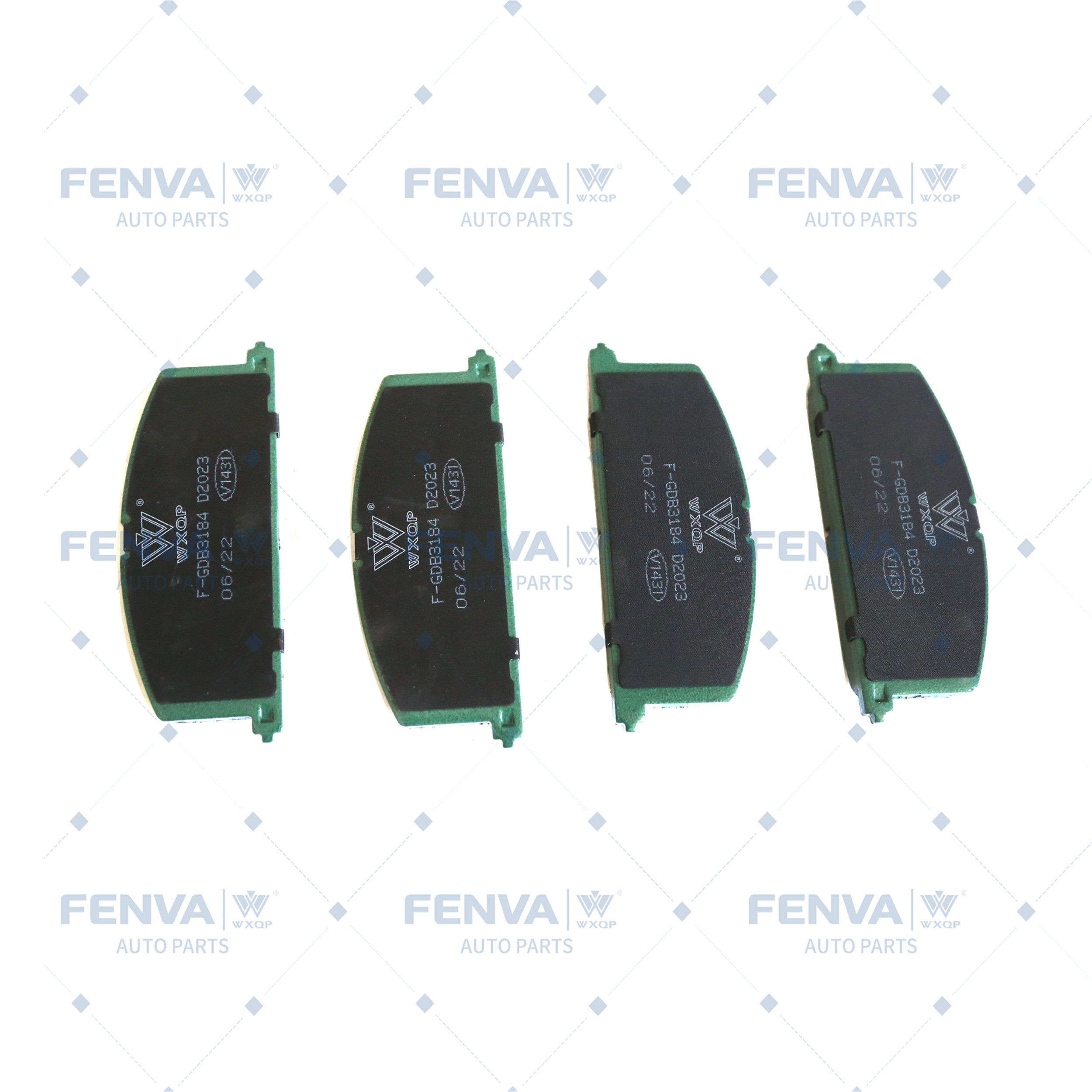Kit de plaquettes de frein, frein à disque WXQP 40776