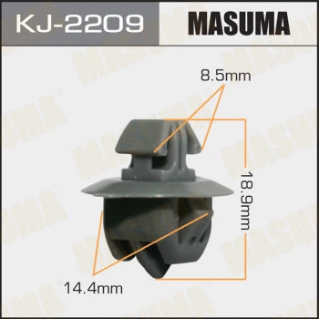 Clip, enjoliveur MASUMA KJ-2209