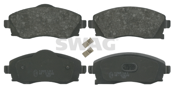 Kit de plaquettes de frein, frein à disque SWAG 40 91 6423