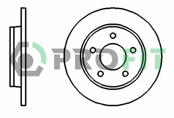 Disque de frein PROFIT 5010-1420