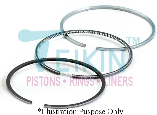 Jeu de segments de pistons TEIKIN R-44606.STD
