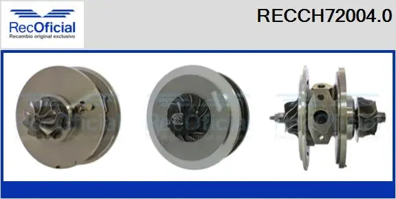 Groupe carter, turbocompresseur RECOFICIAL RECCH72004.0