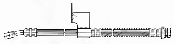 Flexible de frein CEF 511881