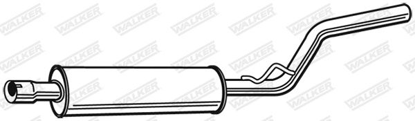Silencieux central WALKER 23303