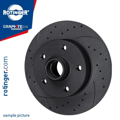 Disque de frein ROTINGER RT 3256-GL T5