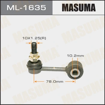 Entretoise/tige, stabilisateur MASUMA ML-1635